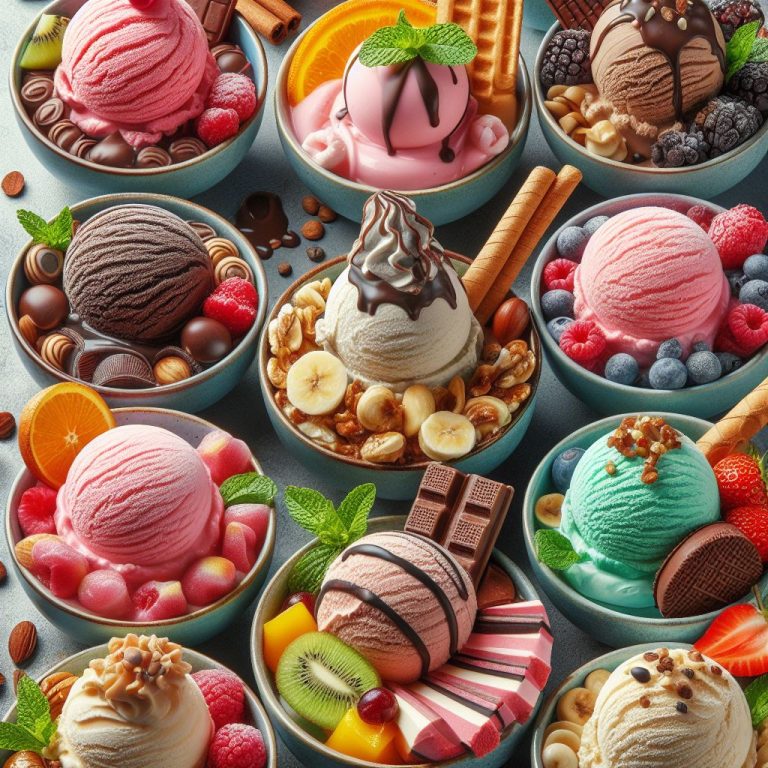بستنی های کافی شاپی بستنی های خوشمزه